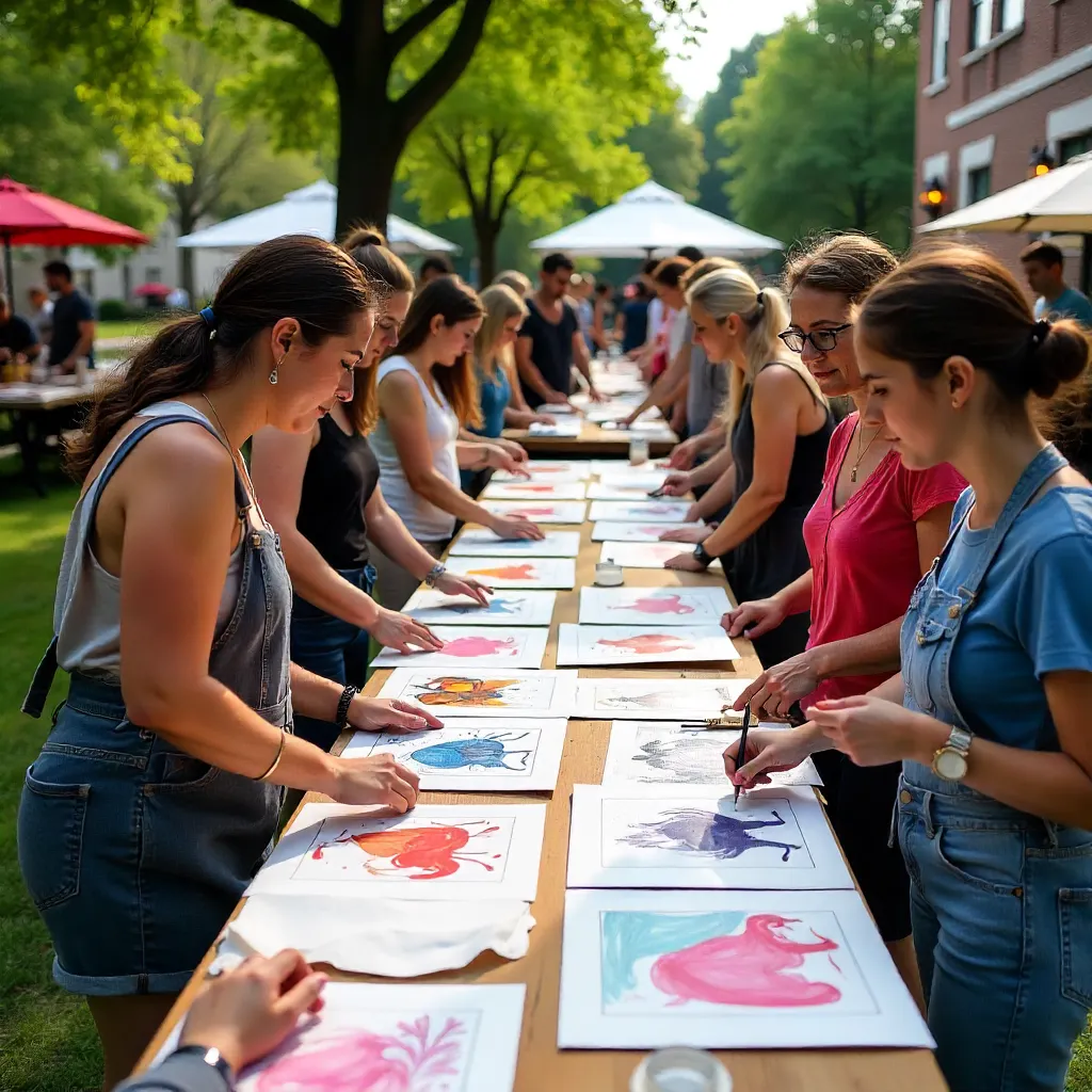 Creative community of artists