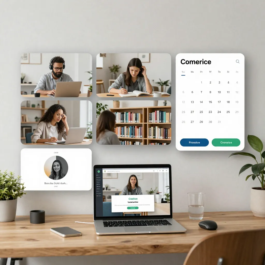 Flexible online learning environment
